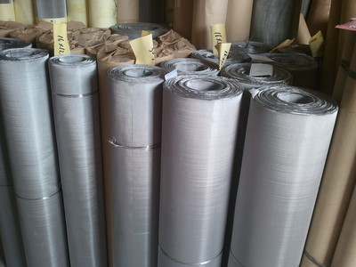 【批發零售不銹鋼絲網(圖) 平織密紋網 斜紋網 100米起訂】價格,廠家,圖片,金屬網,安平縣宇盛五金網業-