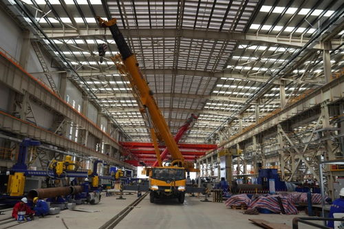 再升級 我國首個海洋油氣裝備制造智能工廠二期工程主體完工